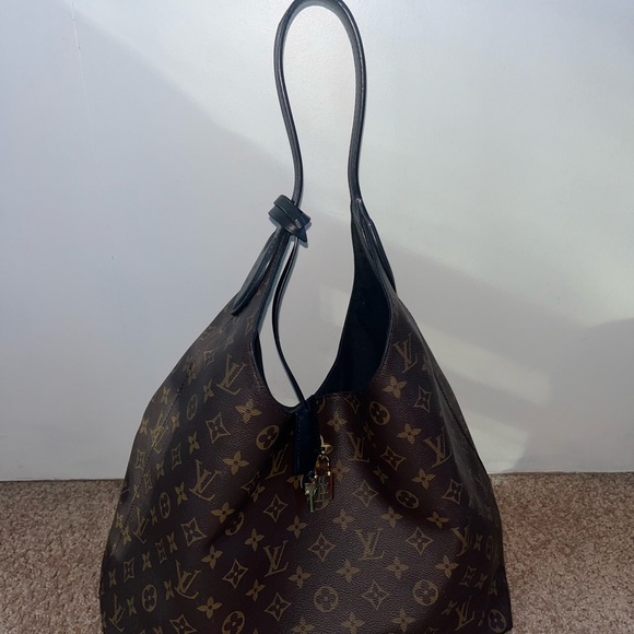 Louis Vuitton Brown Monogram Tote Bag - Picture 3 of 10